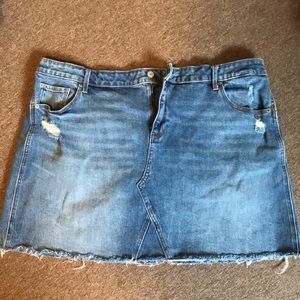 Old Navy denim skirt